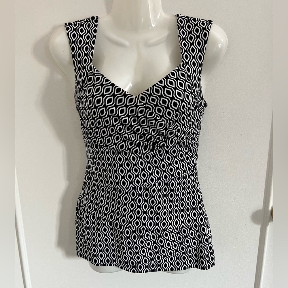 White House Black Market Rank Top Blouse